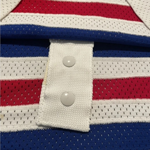 Authentic Vintage CCM New York Rangers Brian Leetch NHL 75th Anniversary Jersey - Picture 8 of 9